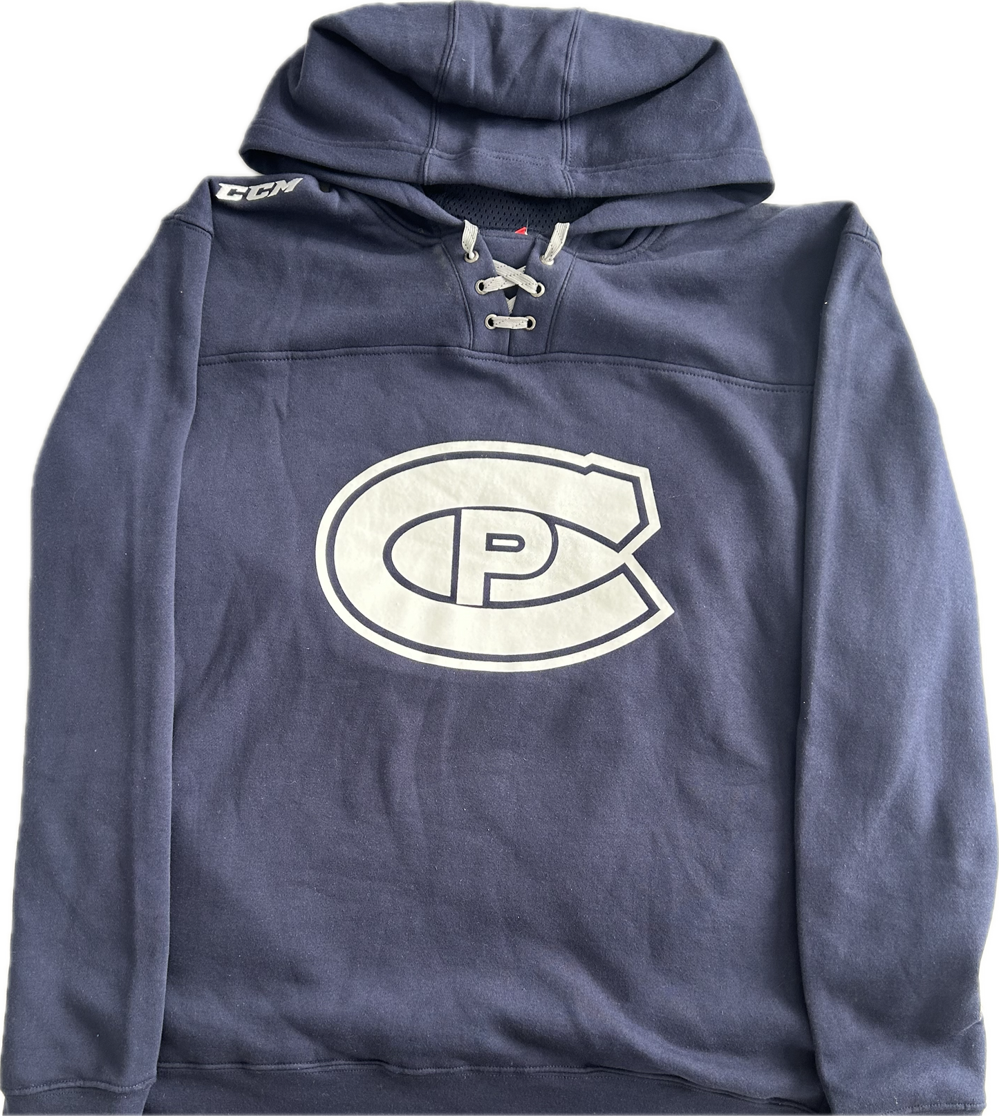 Classic Logo Navy CCM Hoodie