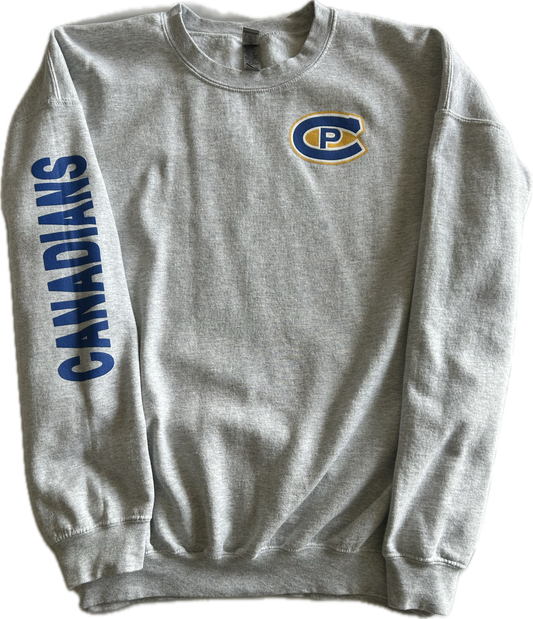 Classic Logo Grey Crewneck